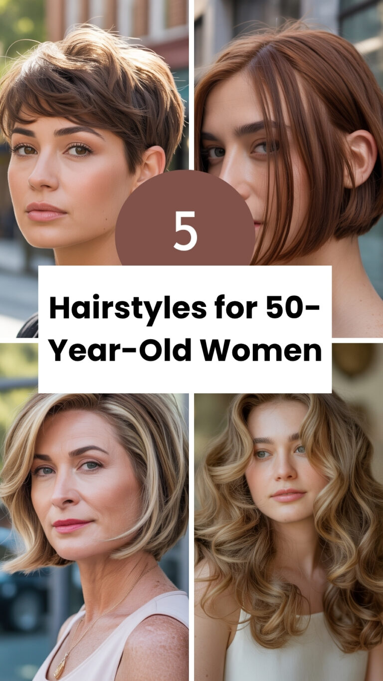 Hairstyles for 50-Year-Old Women