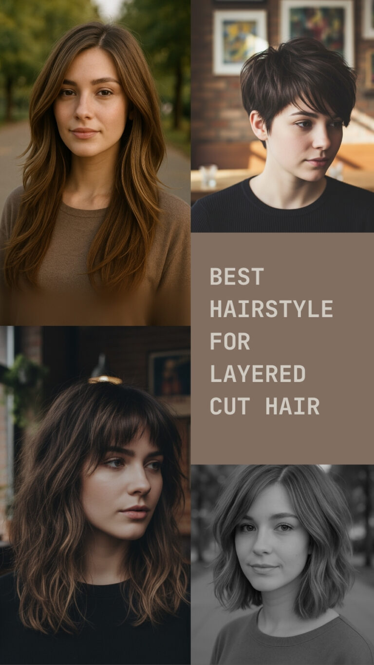 Best Hairstyle for Layered Cut Hair