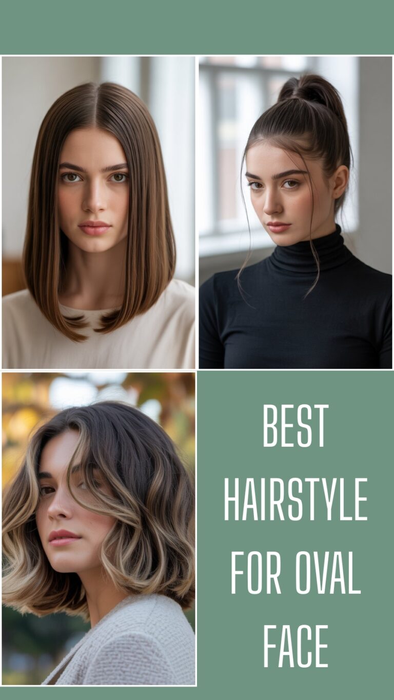 Best Hairstyle for Oval Face
