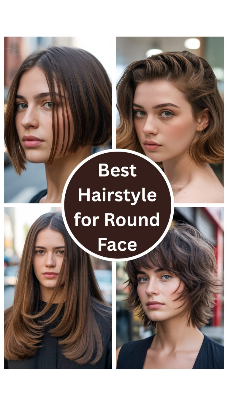 Best Hairstyle for Round Face