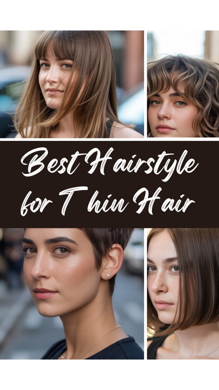 Best Hairstyle for Thin Hair