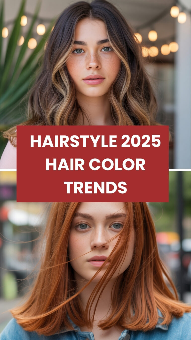 Hairstyle 2025 Hair Color Trends