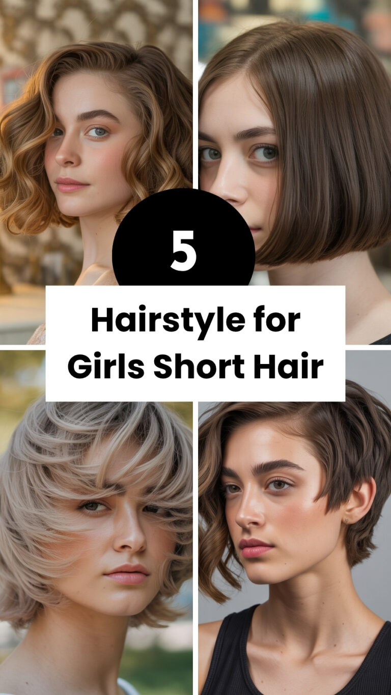 Hairstyle for Girls Short Hair