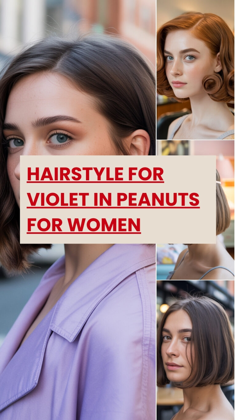 Hairstyle for Violet in Peanuts for Women