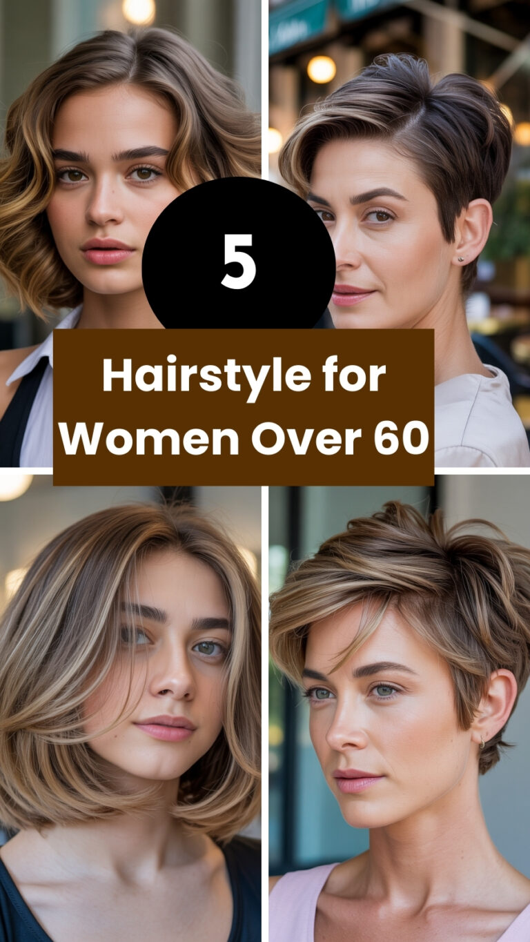 Hairstyle for Women Over 60