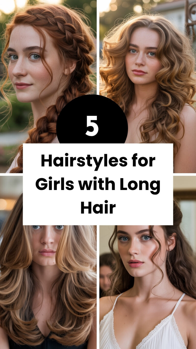 Hairstyles for Girls with Long Hair