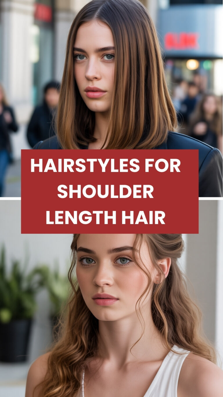Hairstyles for Shoulder Length Hair