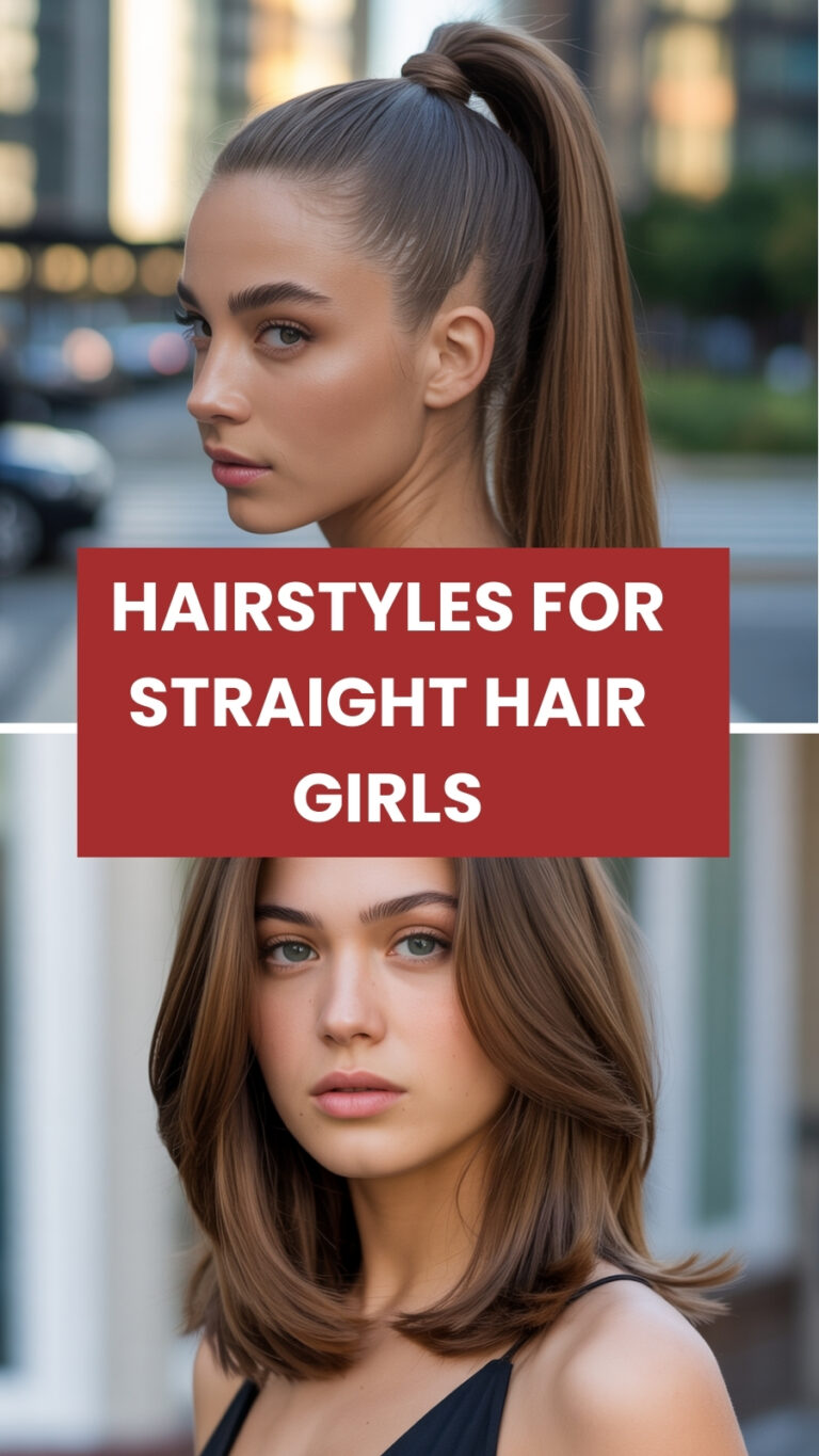 Hairstyles for Straight Hair Girls