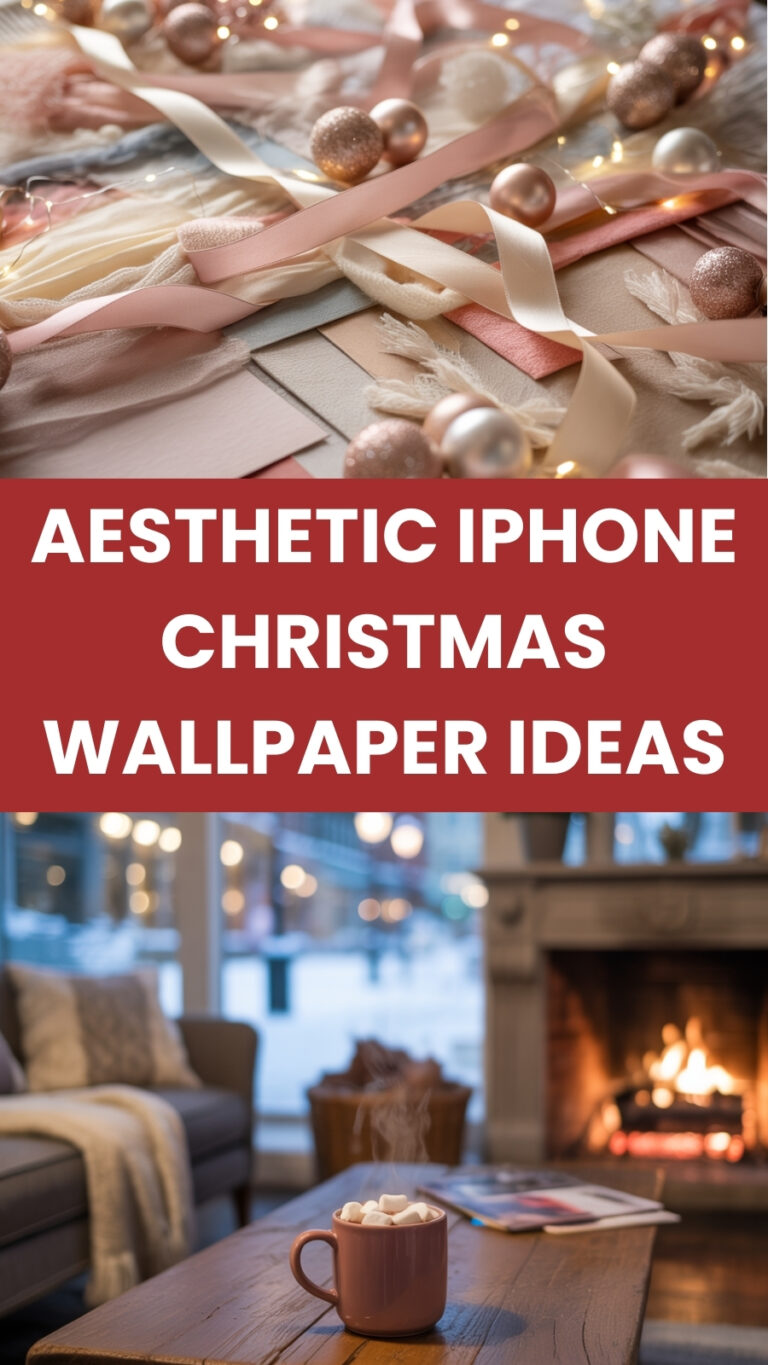 Aesthetic iPhone Christmas Wallpaper Ideas