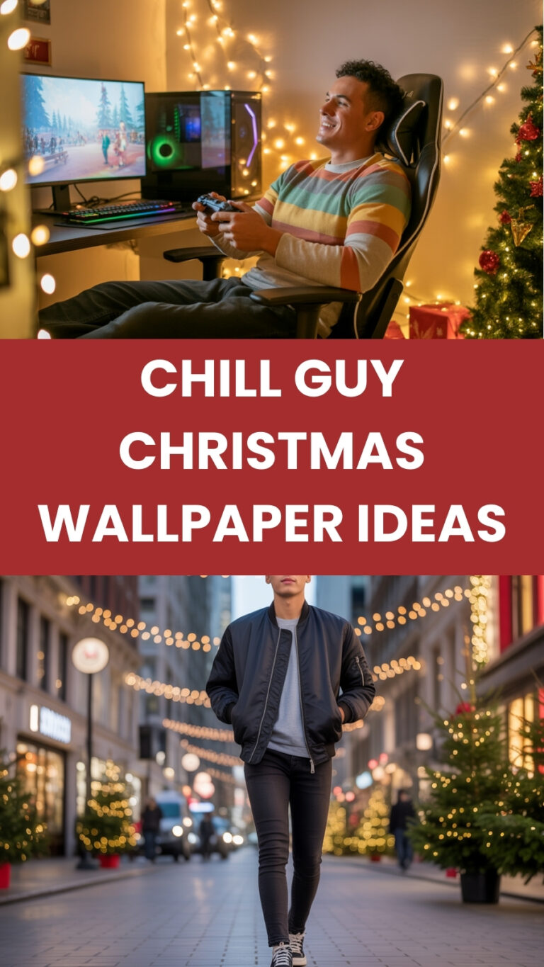 Chill Guy Christmas Wallpaper Ideas