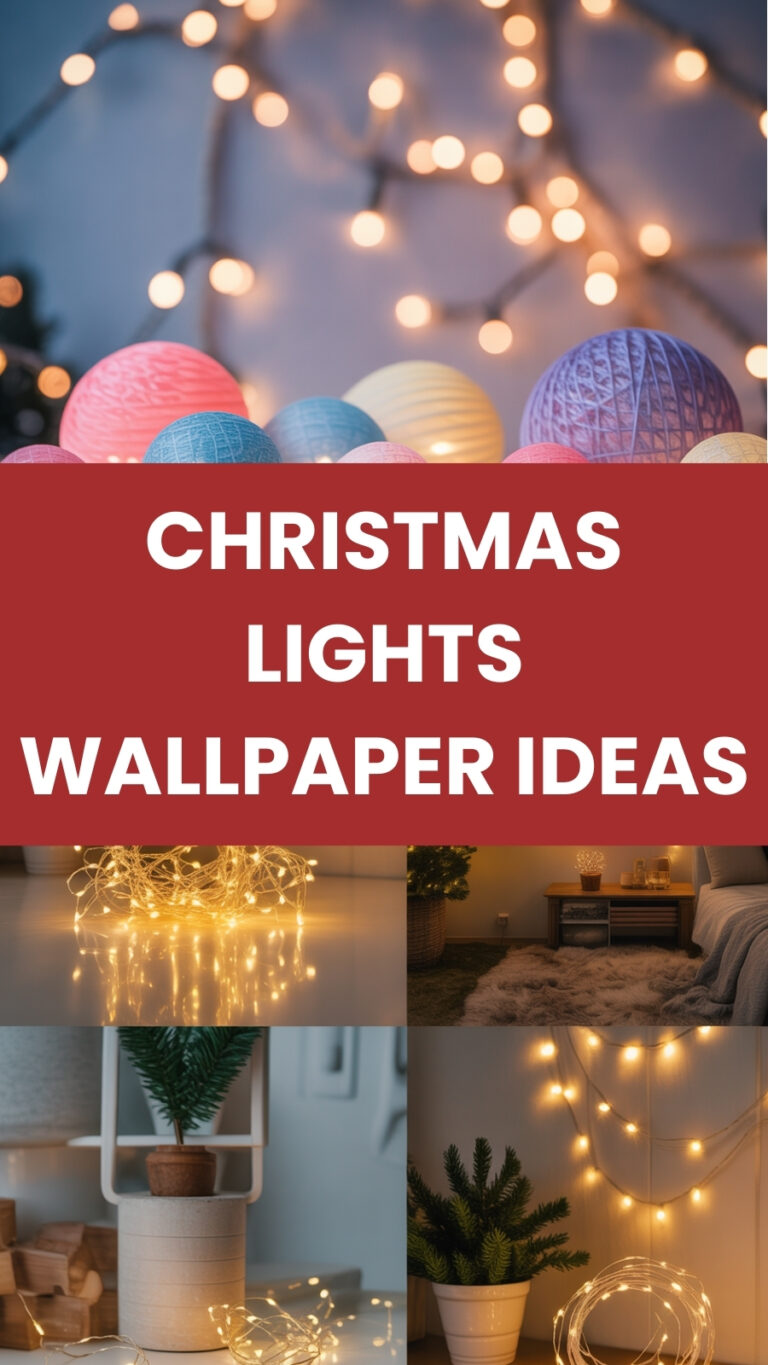 Christmas Lights Wallpaper Ideas