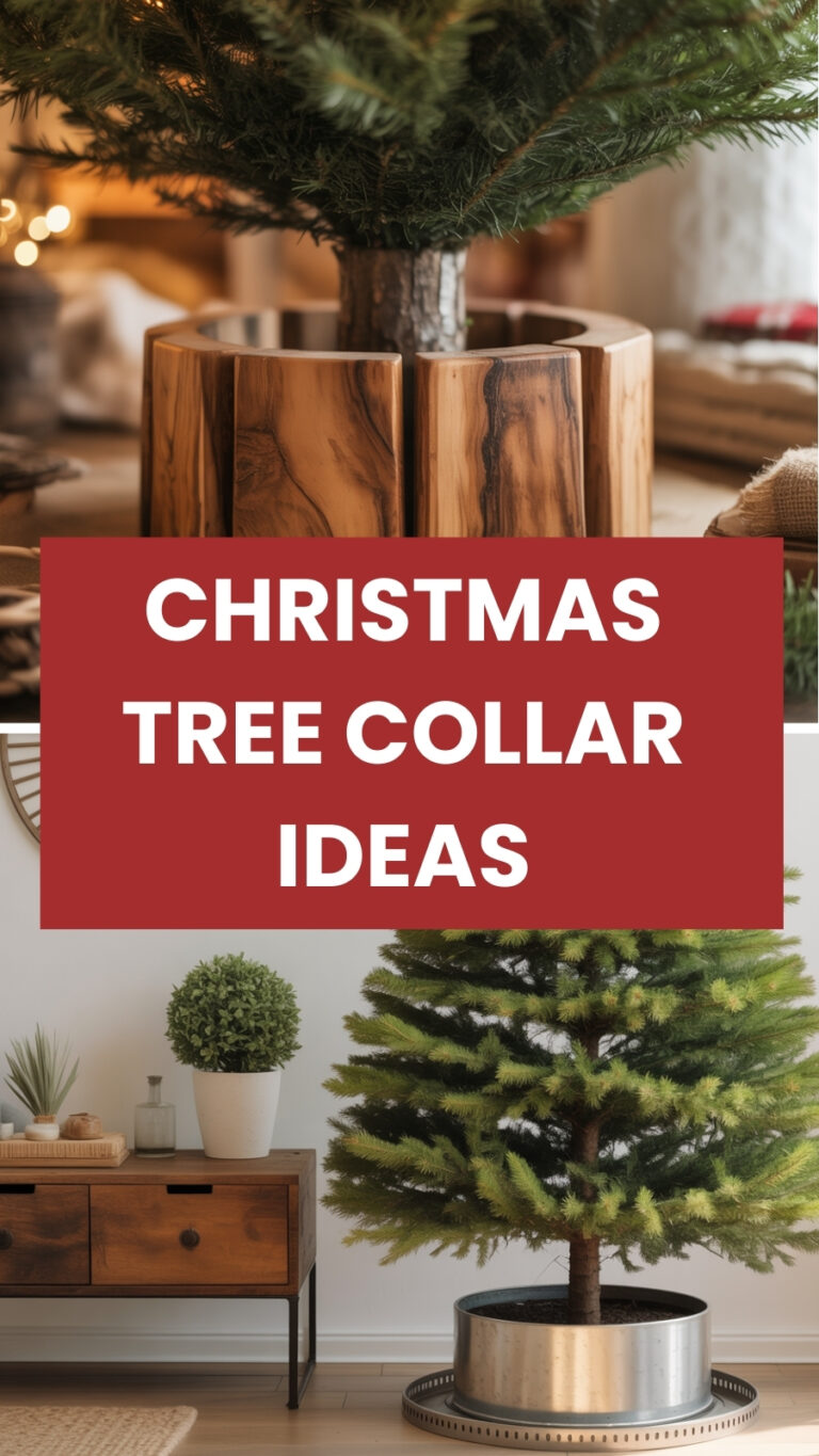 Christmas Tree Collar Ideas
