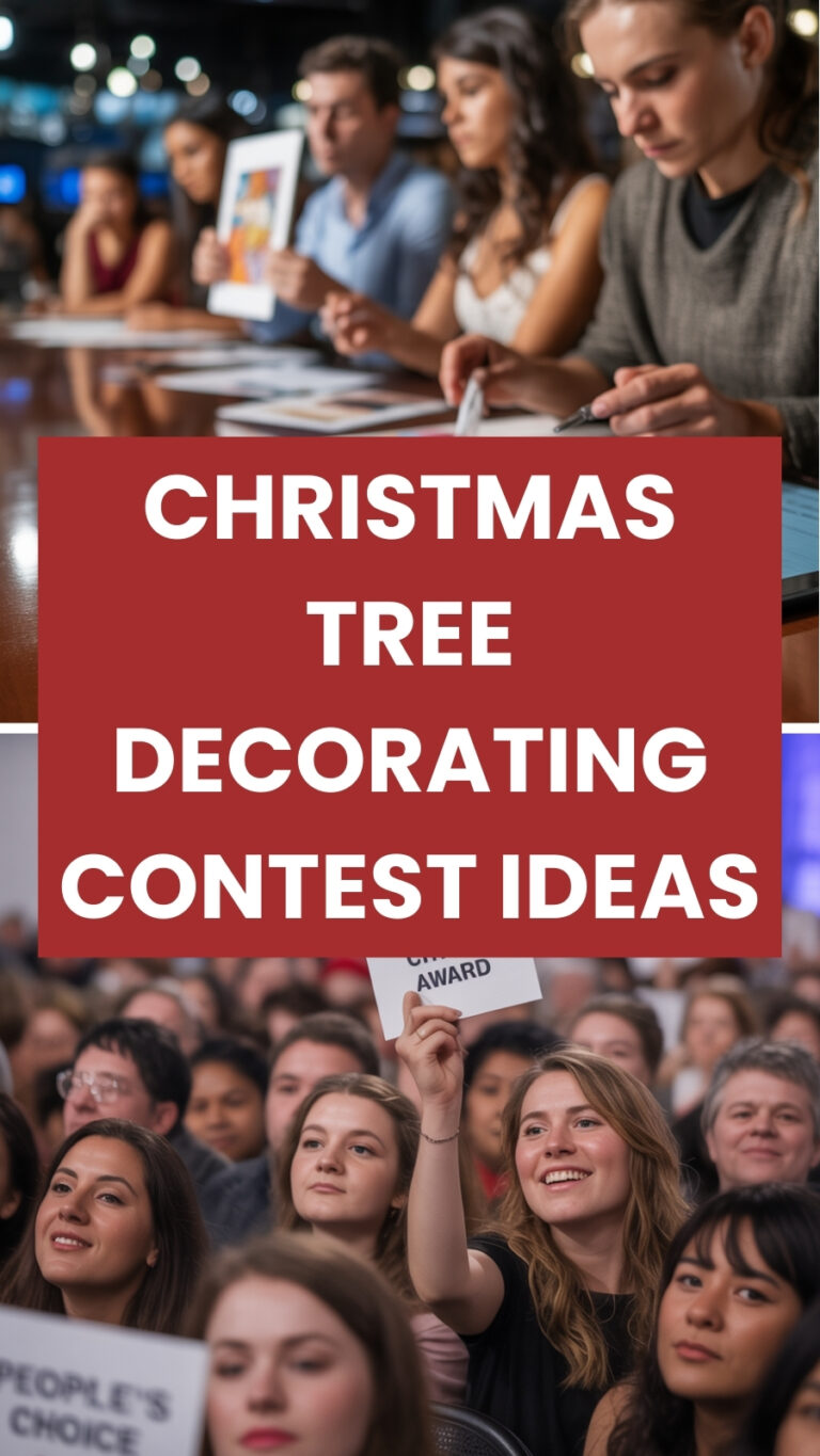 Christmas Tree Decorating Contest Ideas for a Festive Challenge