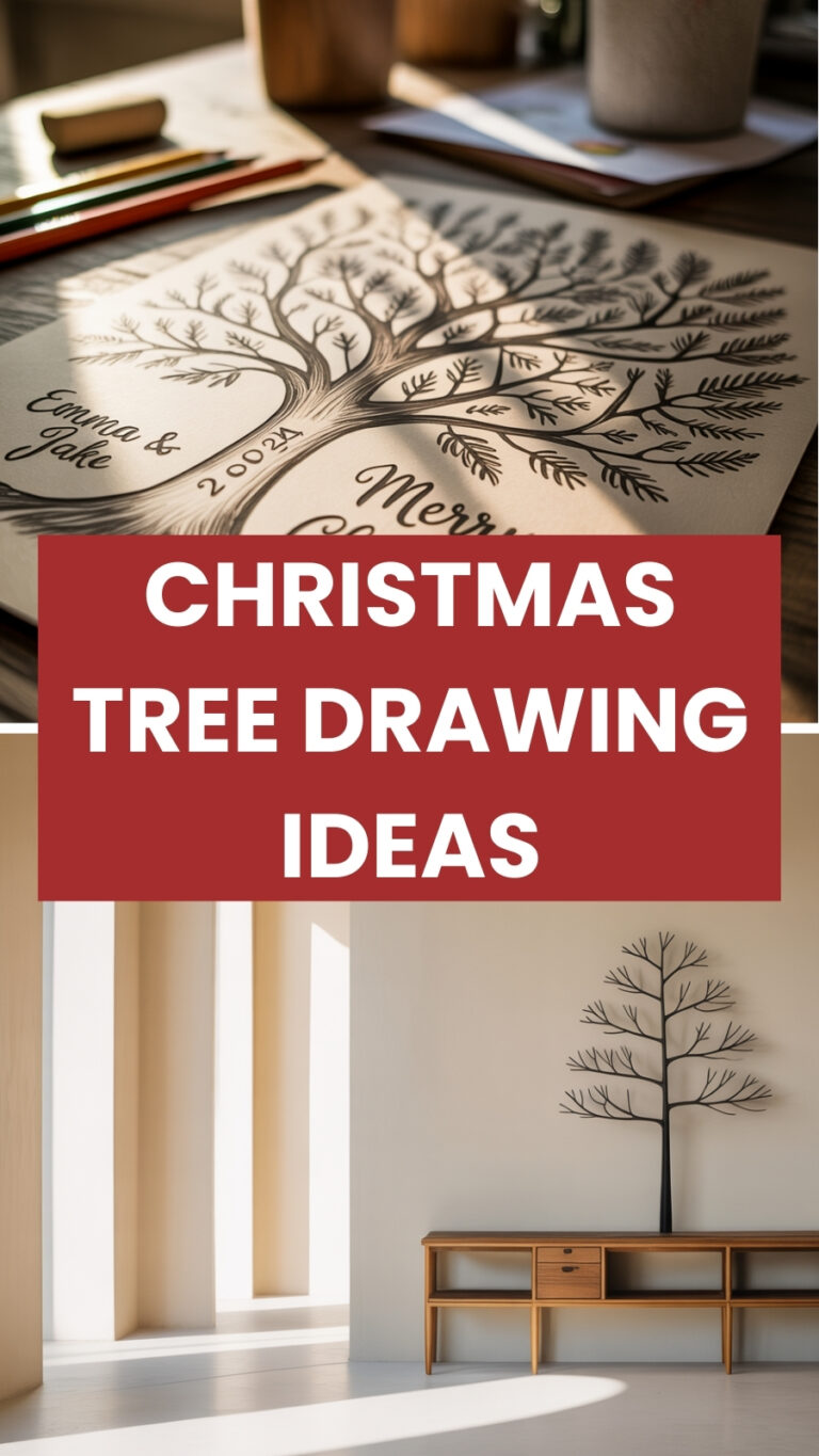 Christmas Tree Drawing Ideas