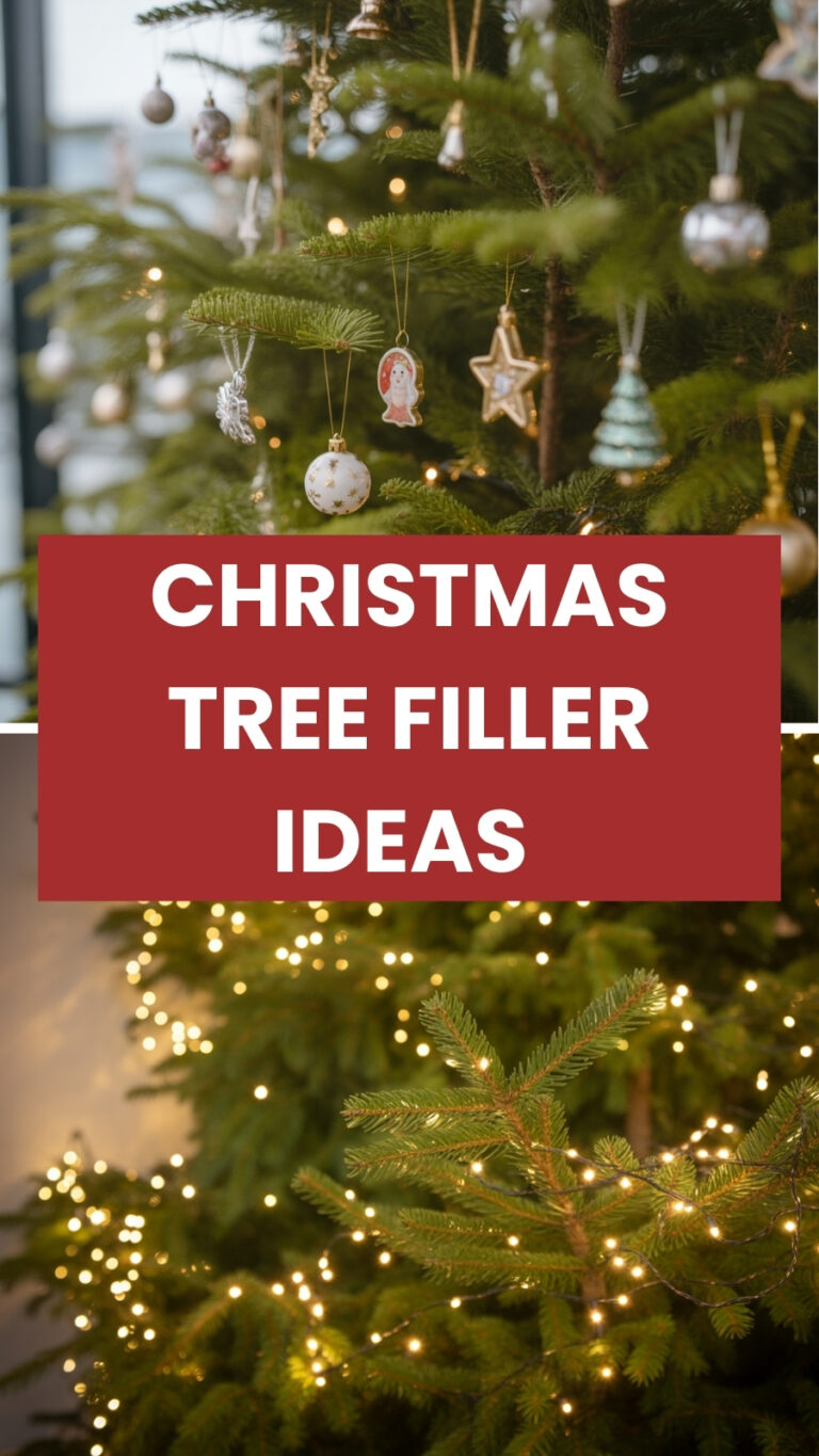 Christmas Tree Filler Ideas for a Full and Festive Look
