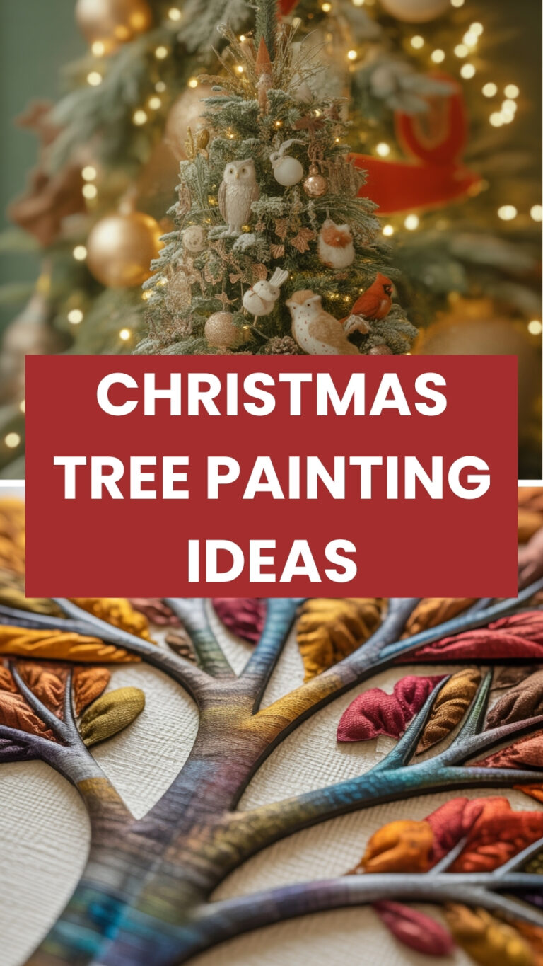Christmas Tree Painting Ideas for a Creative Holiday