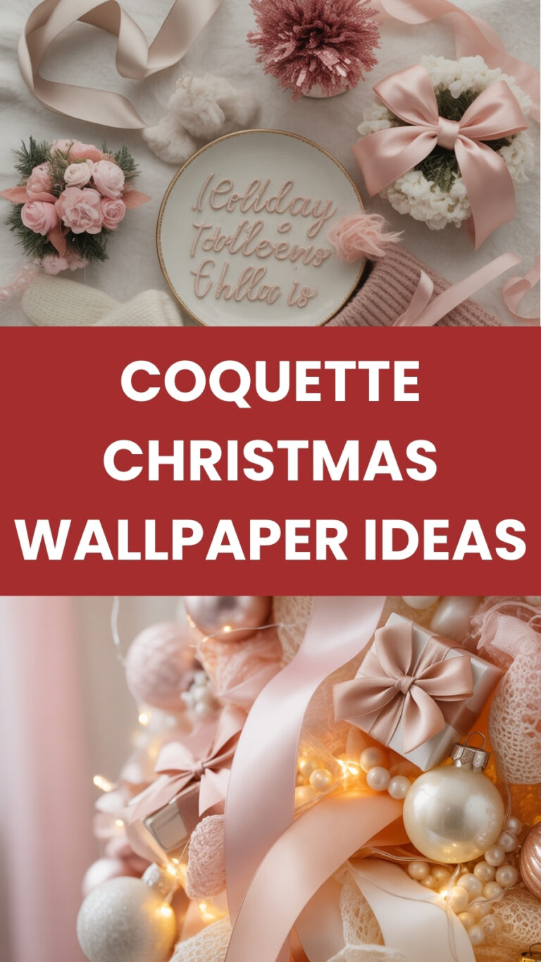 Coquette Christmas Wallpaper Ideas