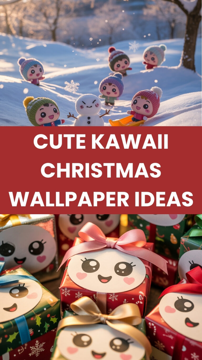 Cute Kawaii Christmas Wallpaper Ideas