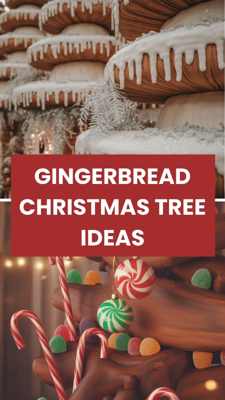 Gingerbread Christmas Tree Ideas for a Sweet Holiday Decor