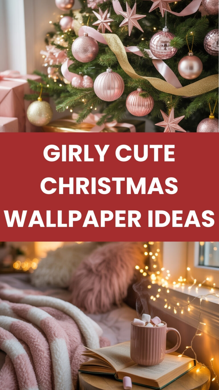 Girly Cute Christmas Wallpaper Ideas