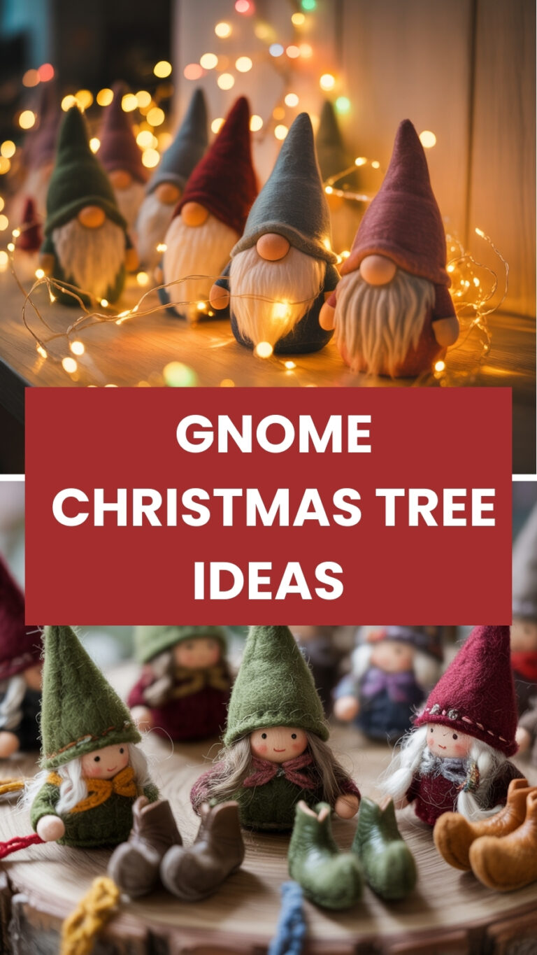 Gnome Christmas Tree Ideas for a Whimsical Holiday