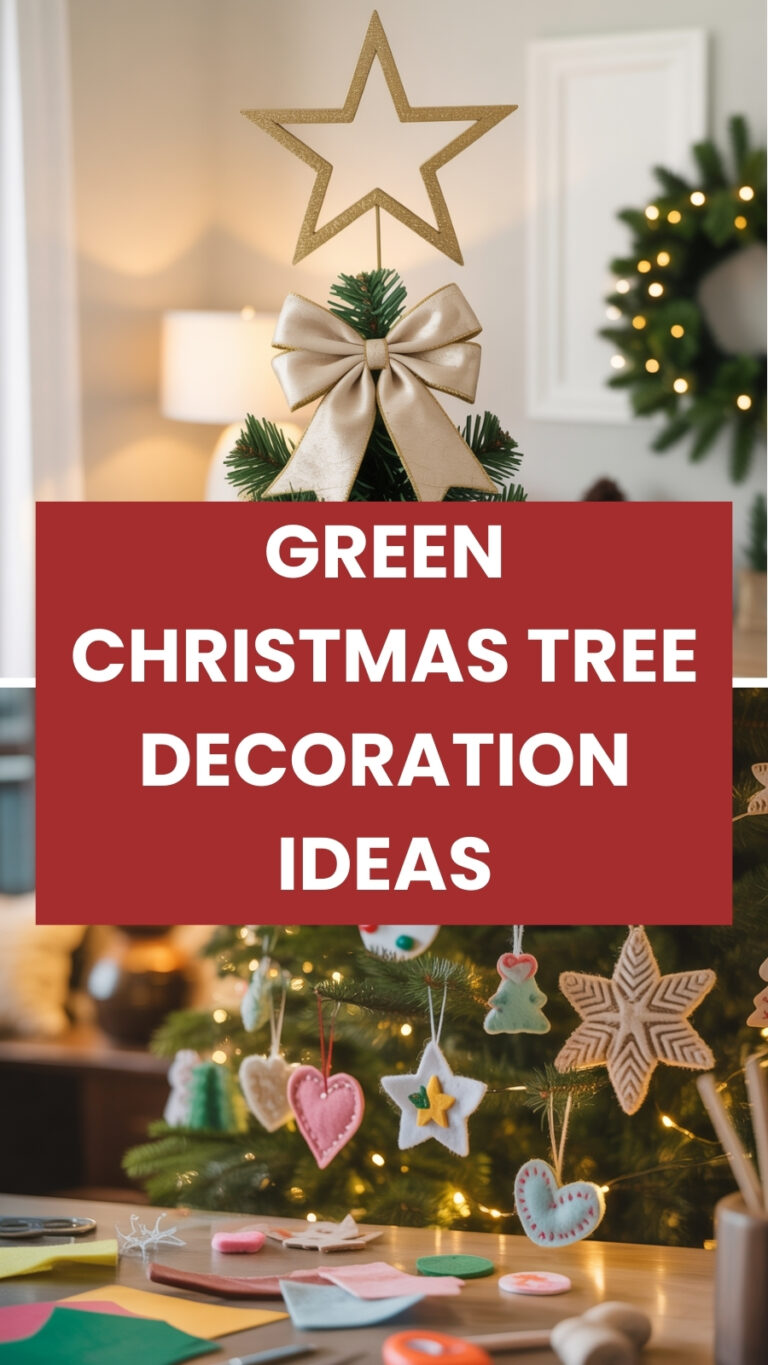 Green Christmas Tree Decoration Ideas for a Classic Holiday