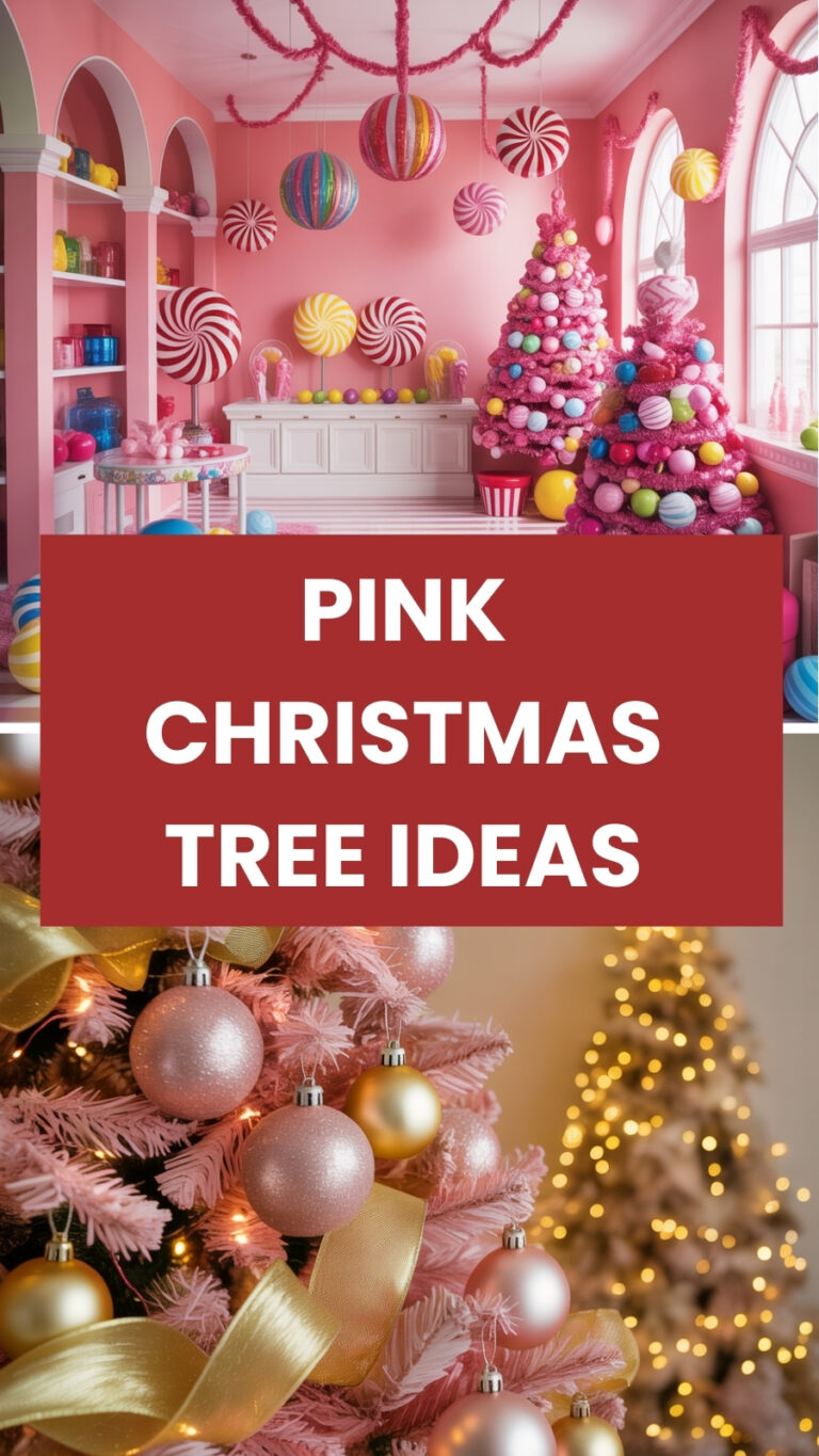 Pink Christmas Tree Ideas