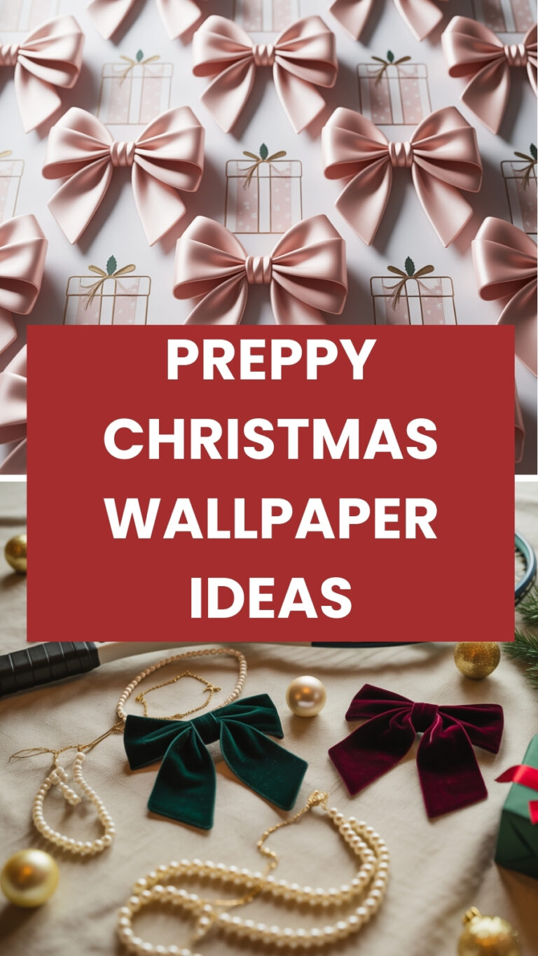 Preppy Christmas Wallpaper Ideas