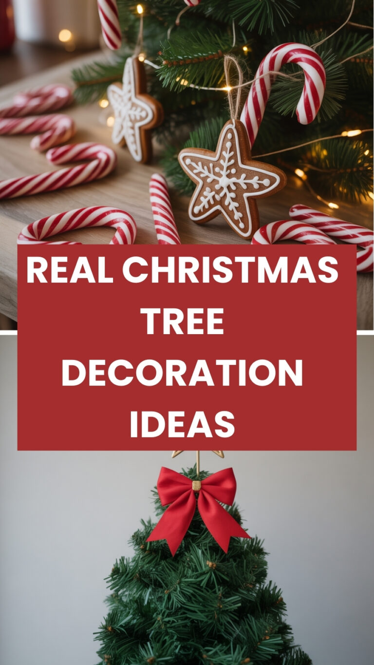 Real Christmas Tree Decoration Ideas