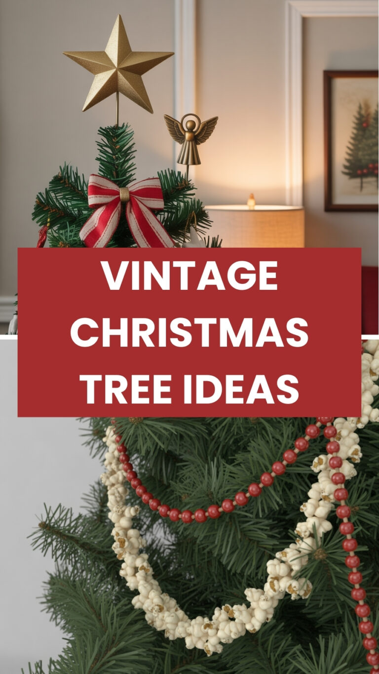 Vintage Christmas Tree Ideas